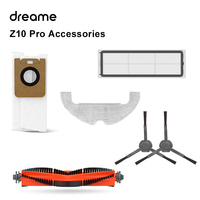 Dreame Bot Z10 Pro odkurzacz Robot oficjalne akcesoria części, szczotka główna, szczotka boczna, filtr, woreczek pyłowy, szmata 1